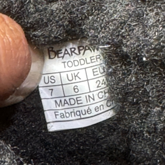 BearPaw Elle Toddler Zipper boots//US Toddler size 7 - Picture 5 of 5